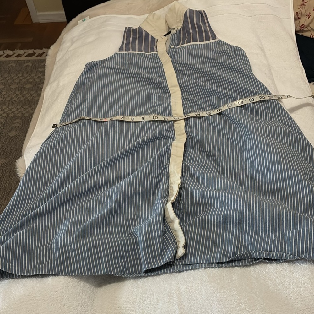 Vintage Rag & Bone linen blend shift dress w/ hidden buttons from Neiman’s . - Picture 12 of 13
